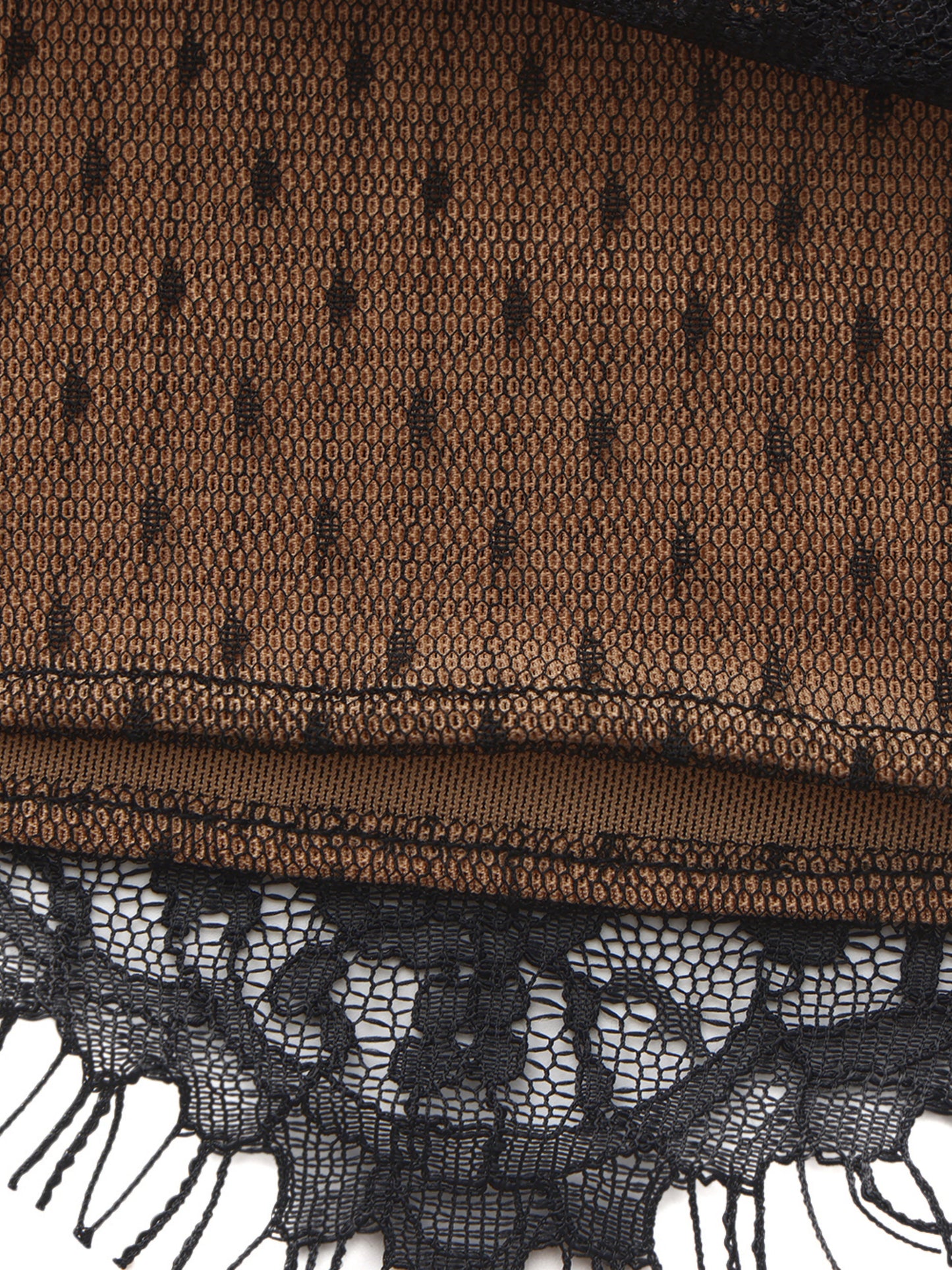 Alexandra Lace Black Skirt