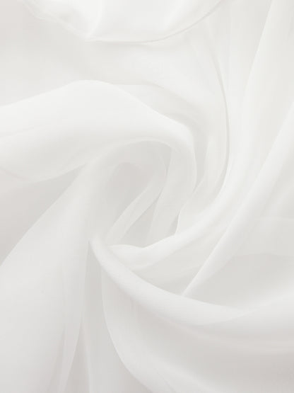 Florence Tiered White Dress