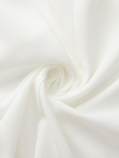 Charlotte Ruffle White Dress
