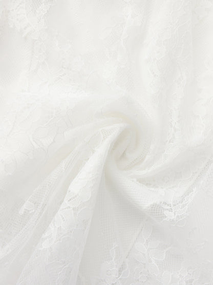 Aurora Halter White Dress