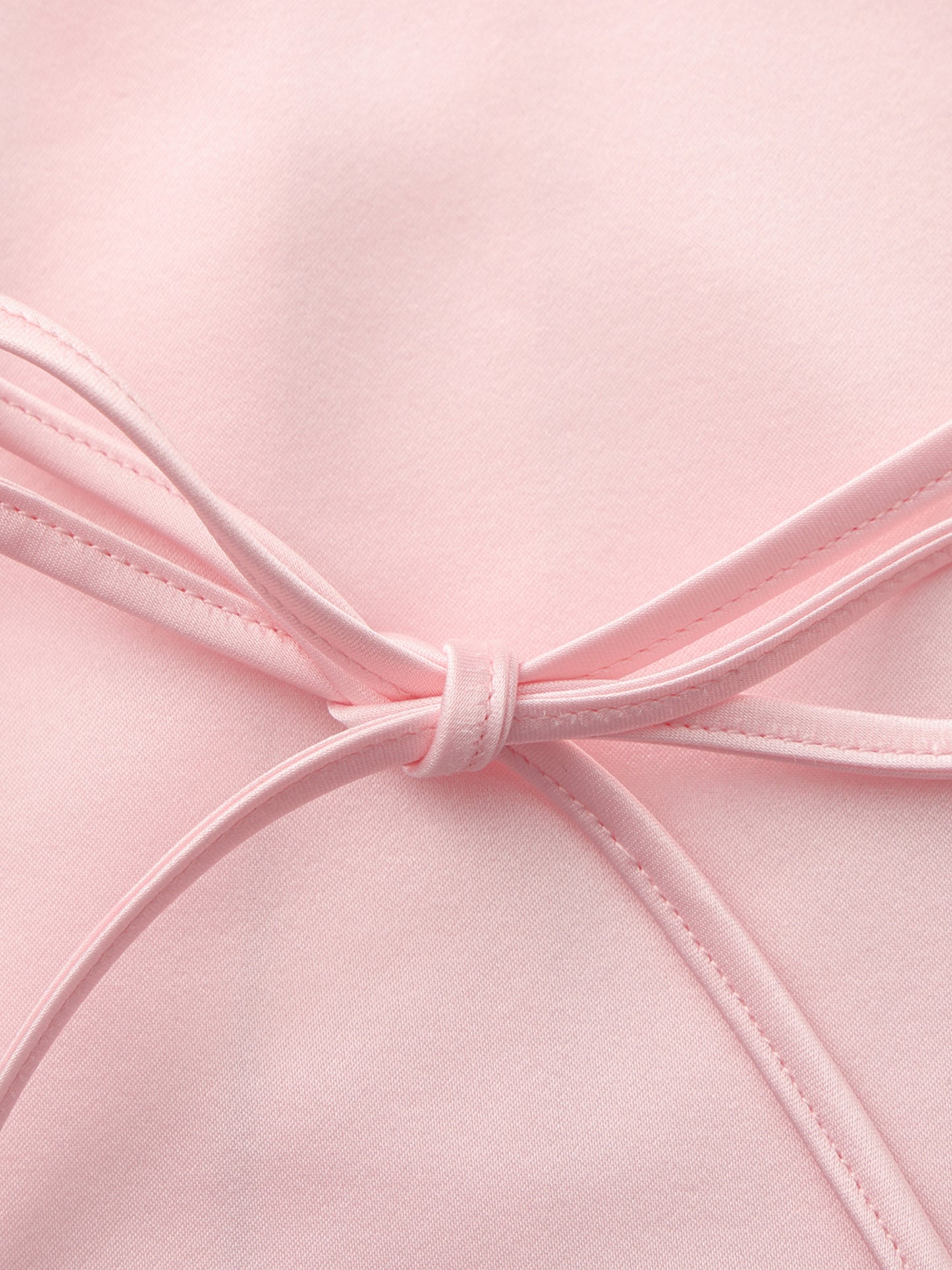 Eva Tie-Back Pink Shirt