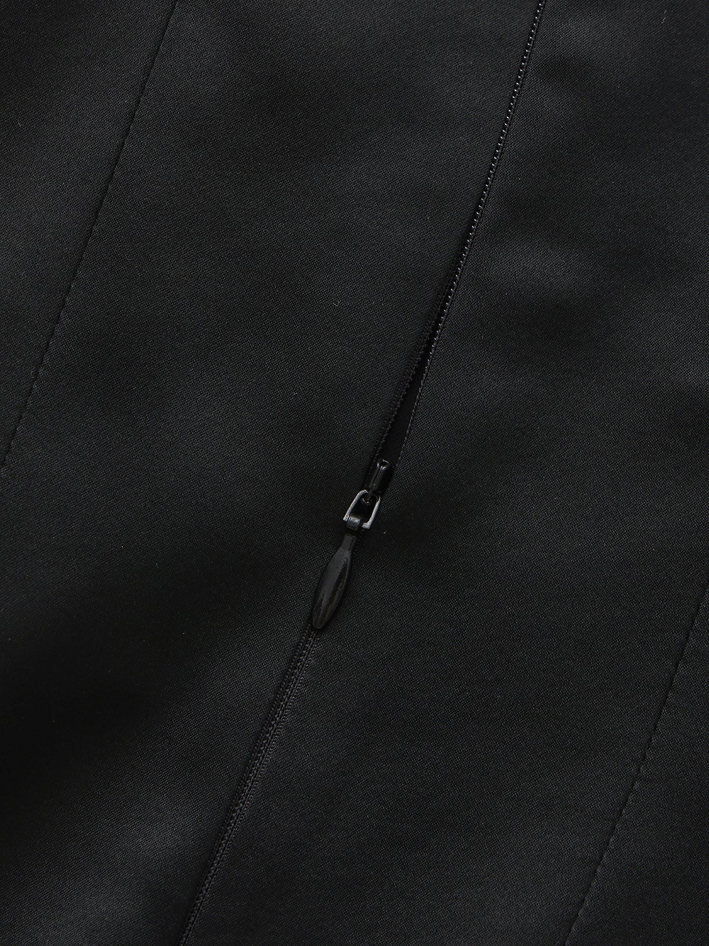 Lauren Satin Black Dress