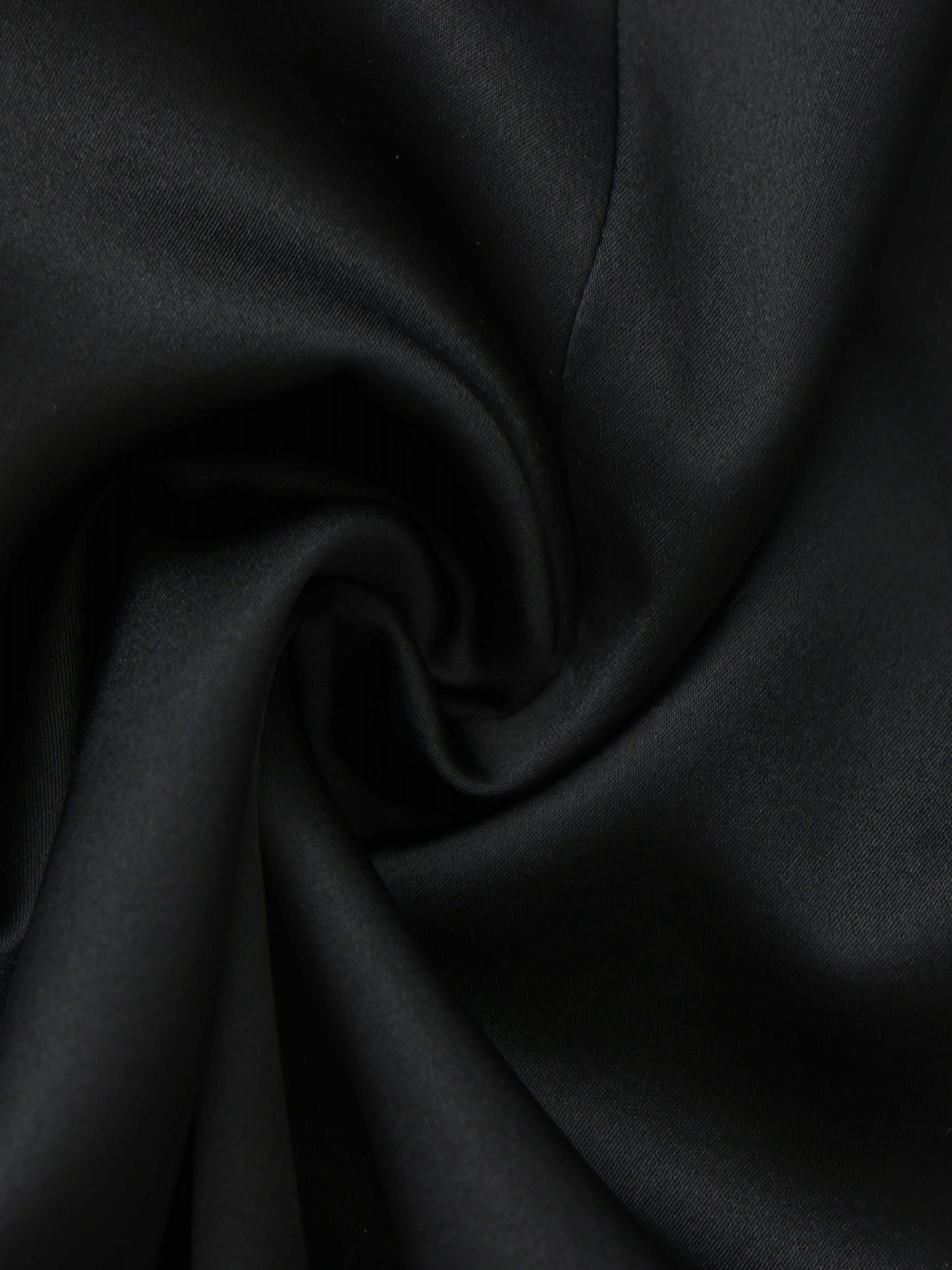 Lauren Satin Black Dress