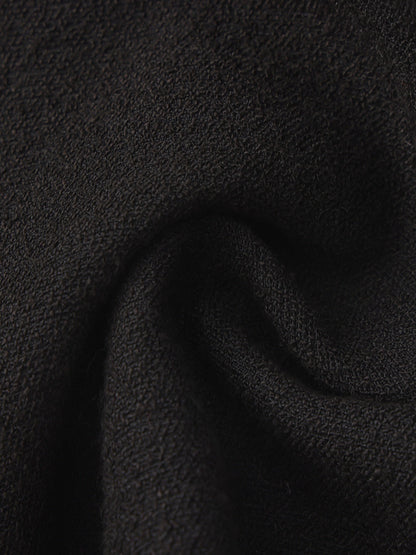 Amara Tailored Halter Black Vest