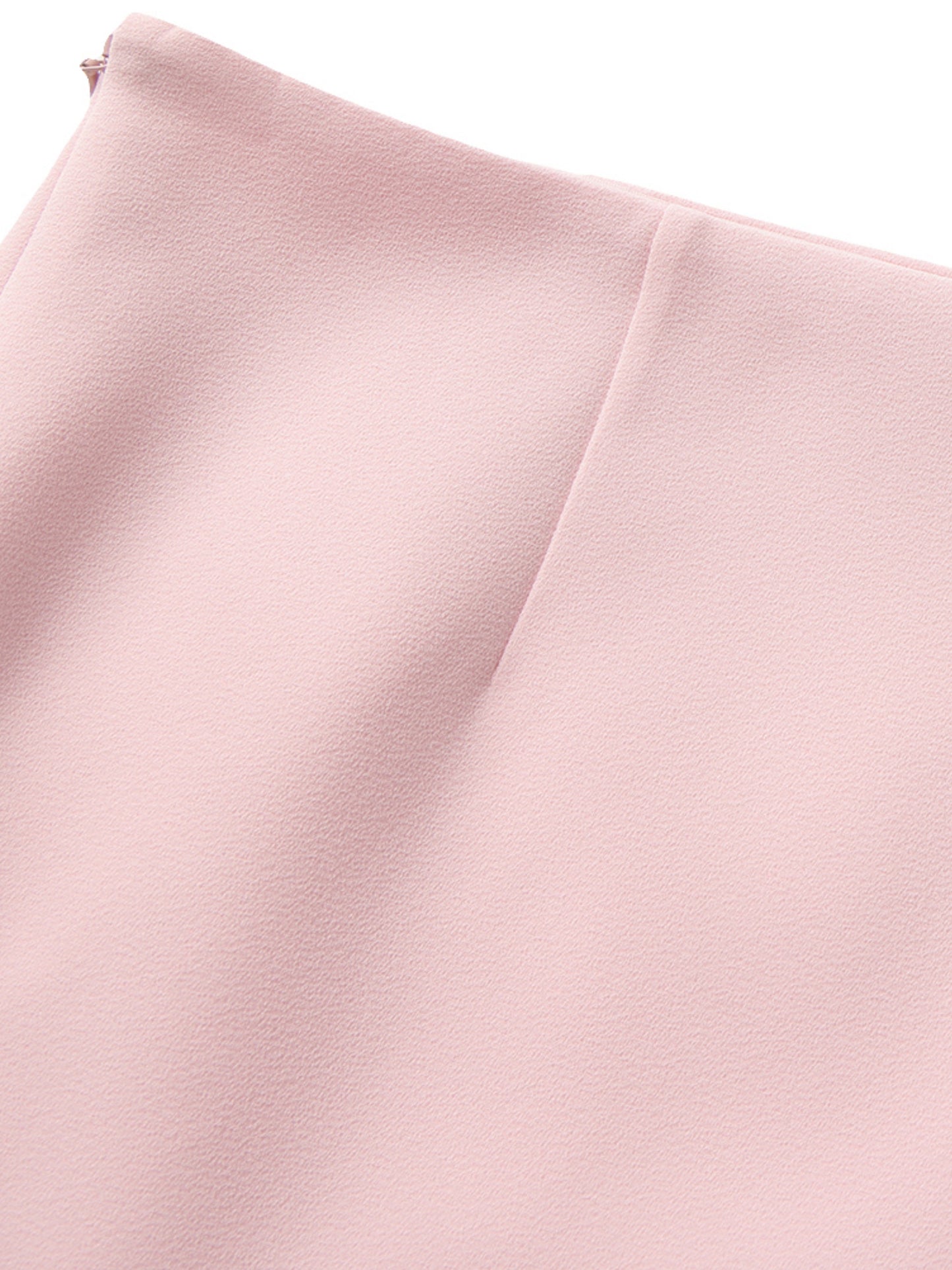 Alina Straight Pink Mini Skirt