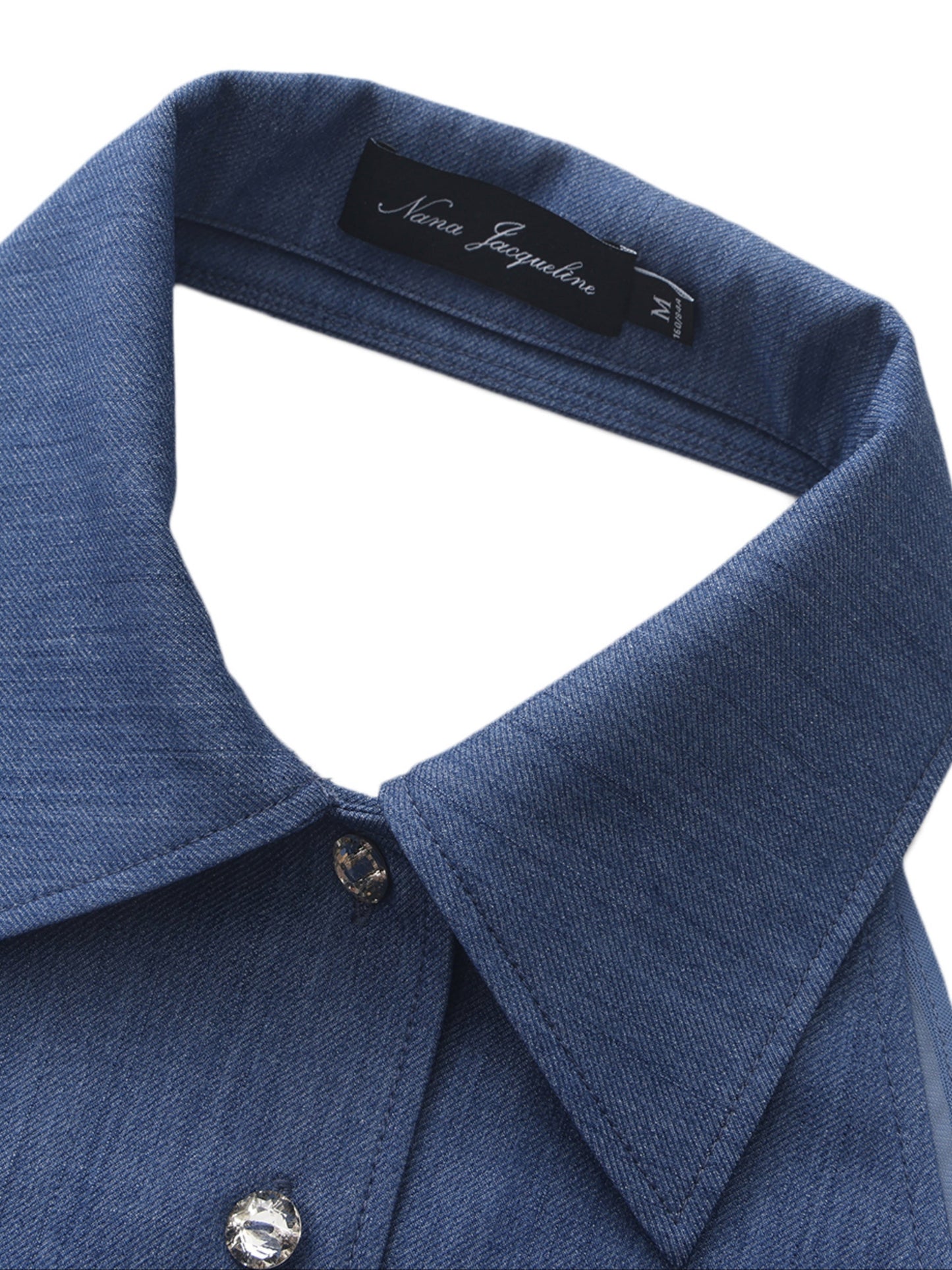 Amara Open-Back Blue Top