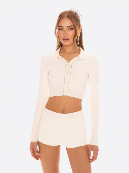 Jenna Cardigan (White)