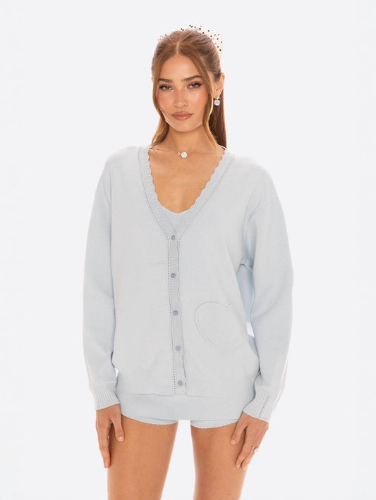 Carrie Cardigan (Blue)