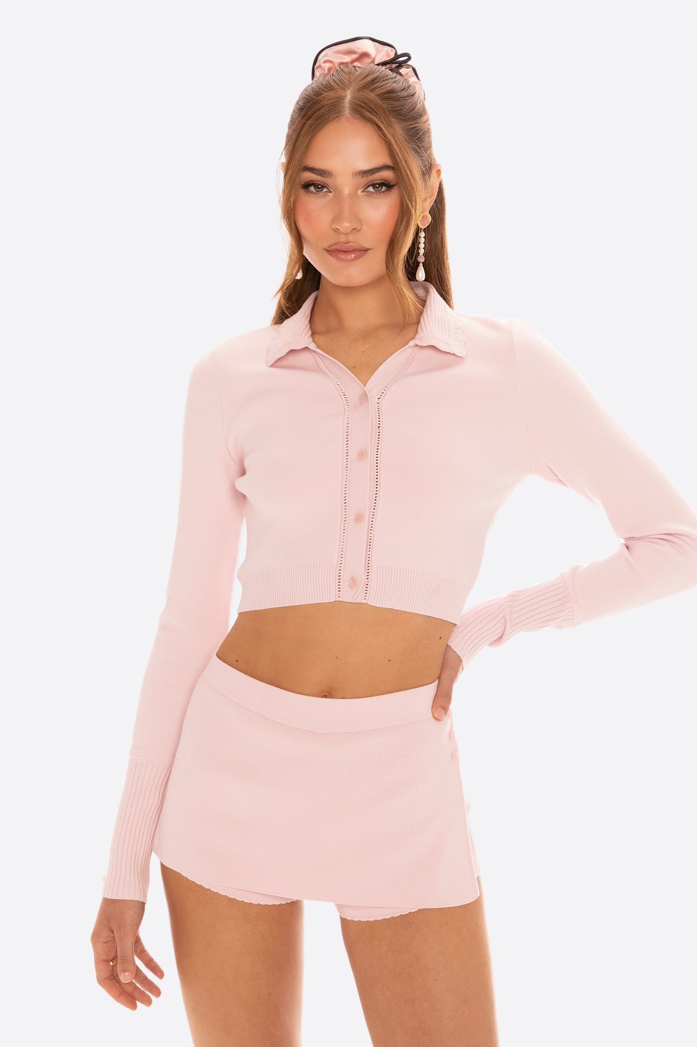 Jenna Cardigan (Pink)
