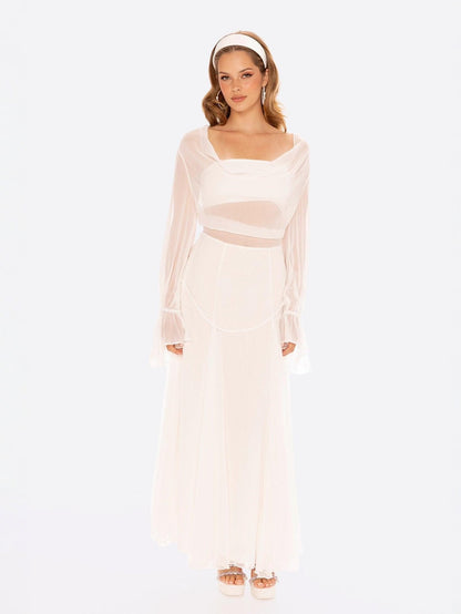 Nora Top (White) (Final Sale)