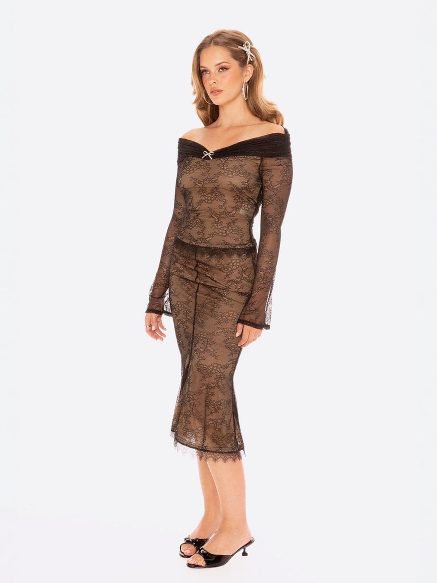 Evelina Skirt (Black) (Final Sale)