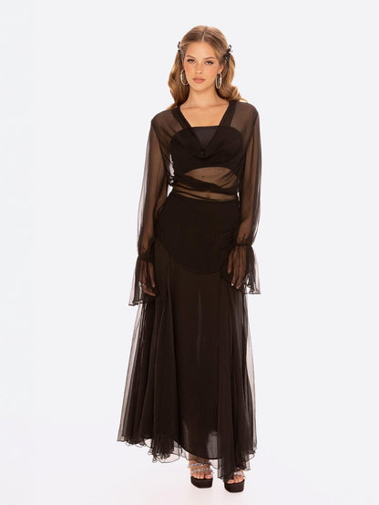 Nora Top (Black) (Final Sale)