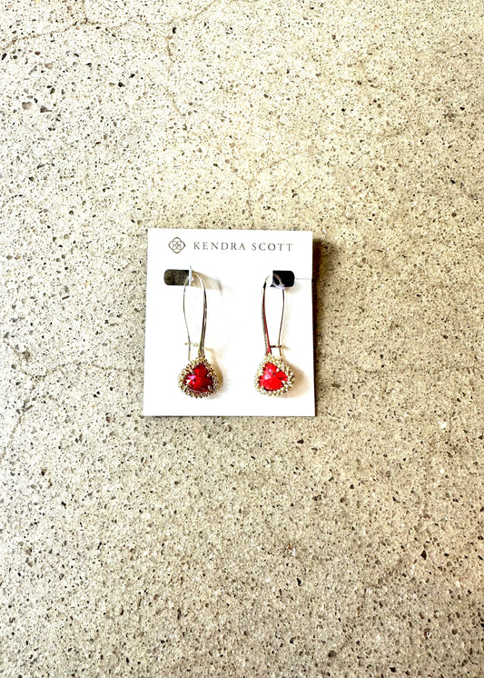 Framed Kendall Wire Drop Earring