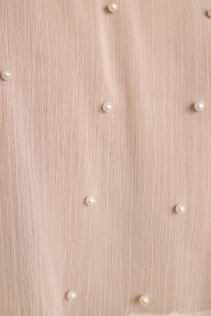 Isadora Pearl Embellished Cape