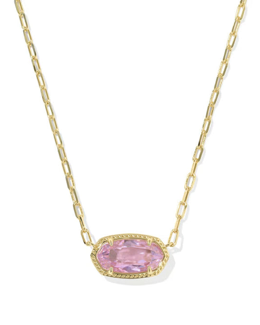 Elisa Luxe Short Pendant Necklace