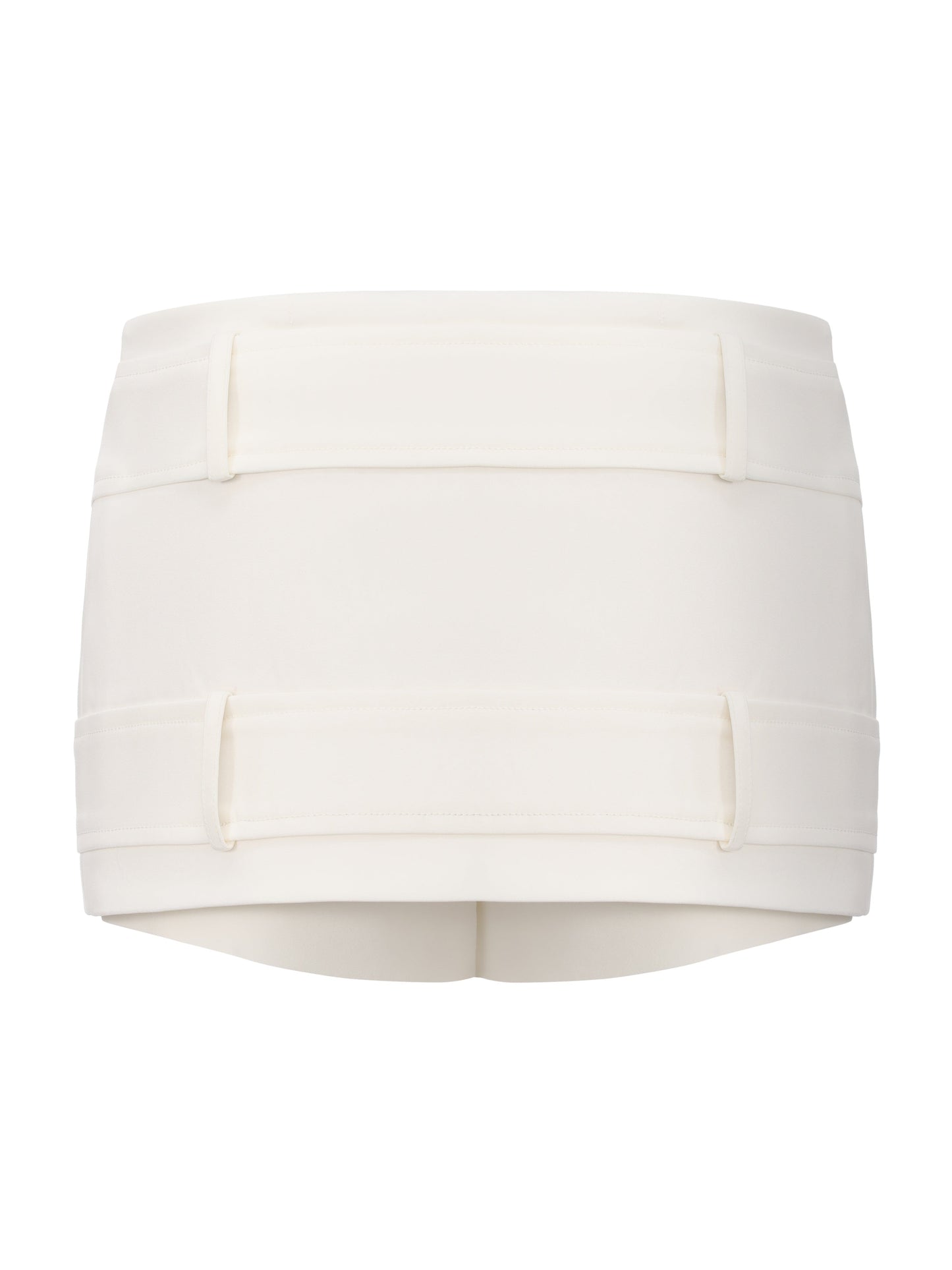 Lou Belted White Skort