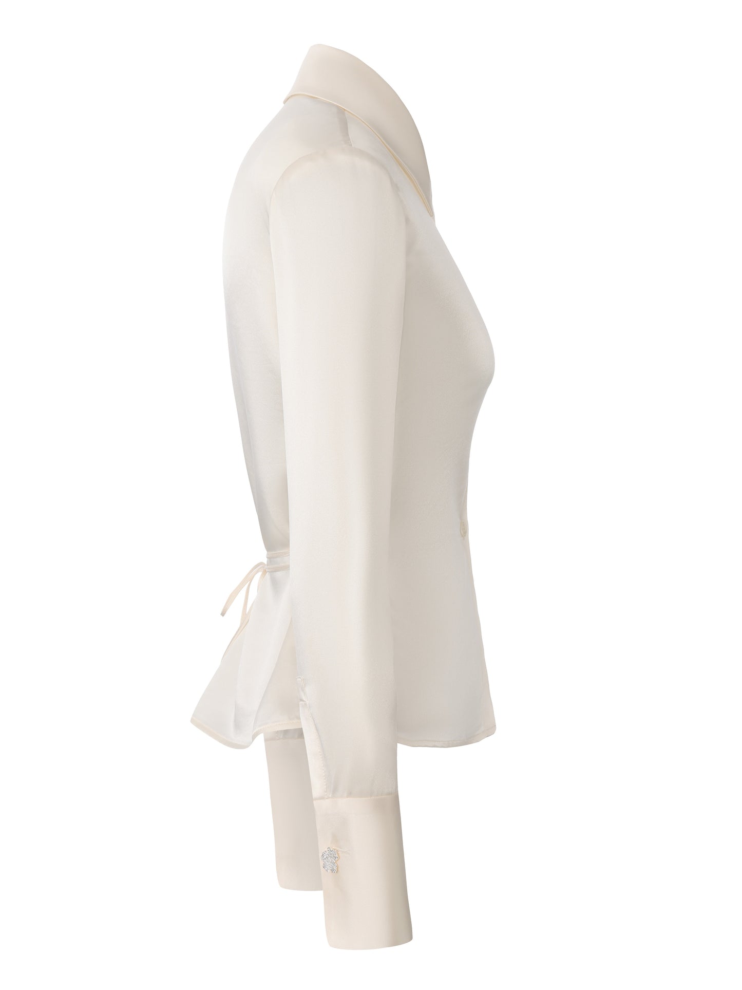 Eva Tie-Back Champagne Shirt