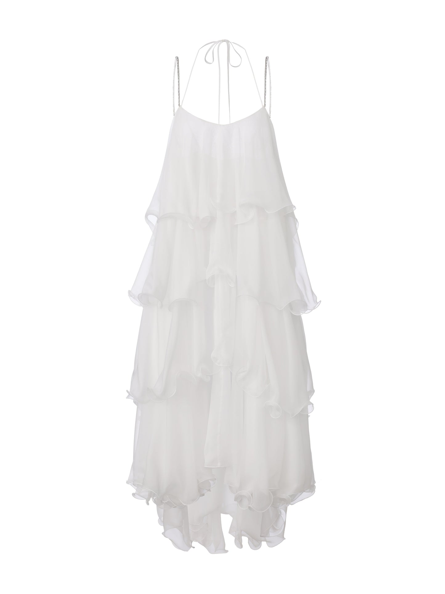 Florence Tiered White Dress