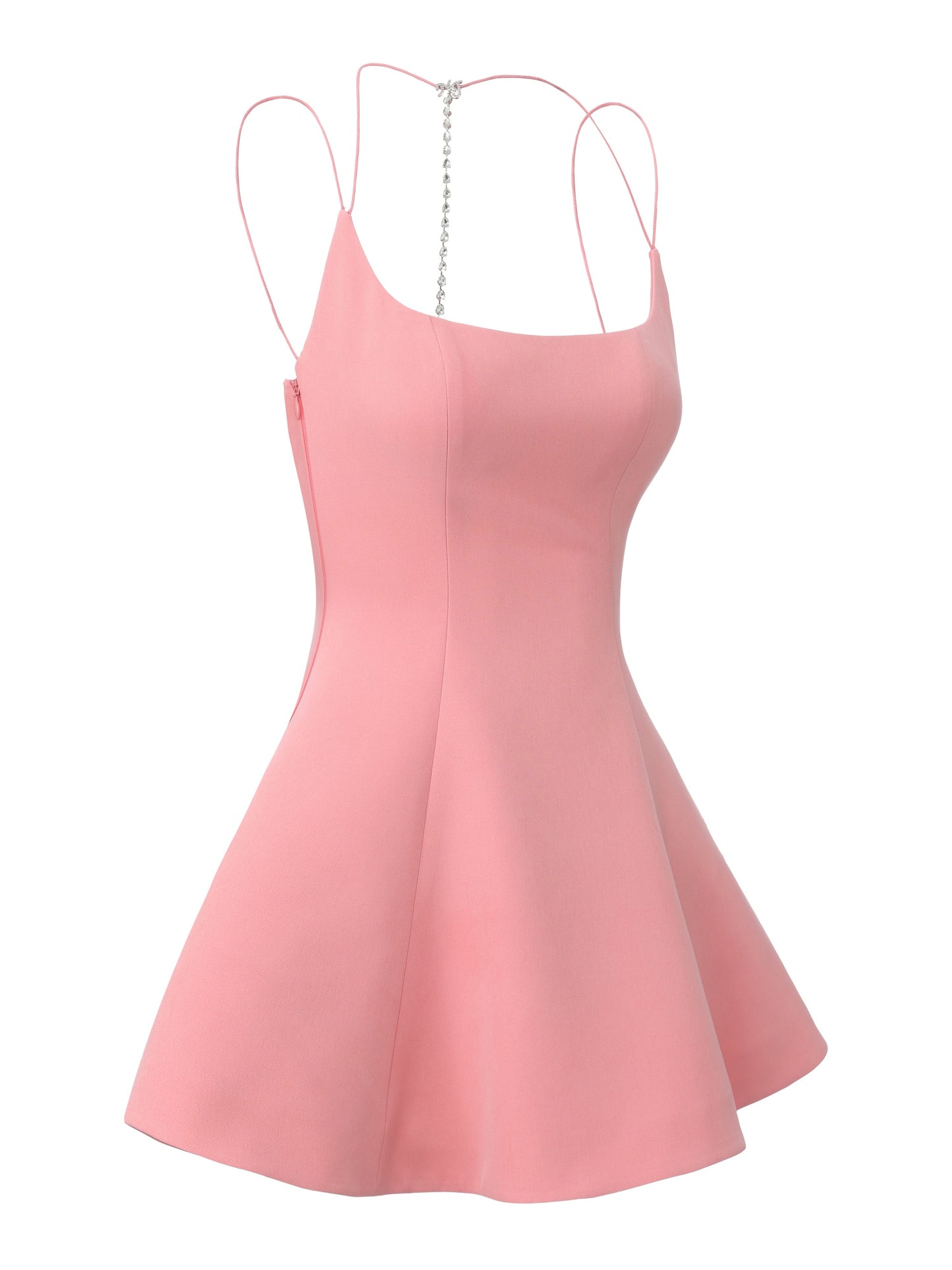 Giana Open-Back Pink Dress