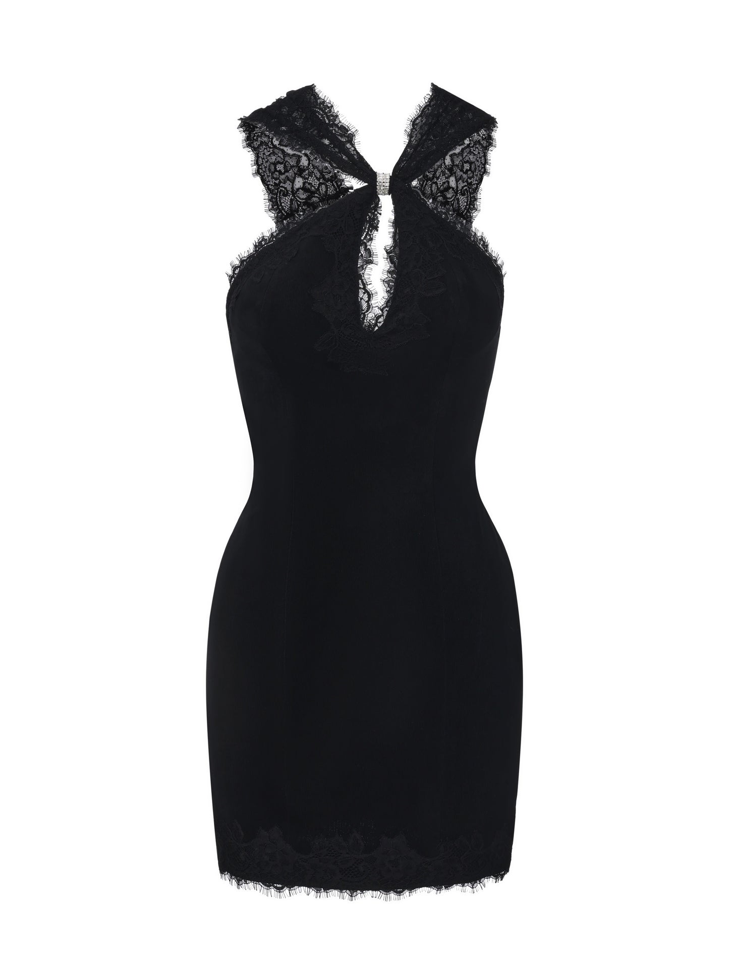 Nina Cutout Black Dress