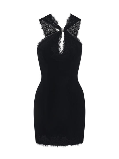 Nina Cutout Black Dress