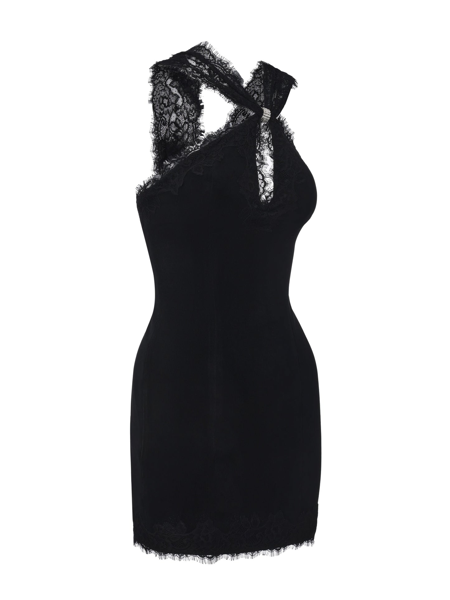 Nina Cutout Black Dress