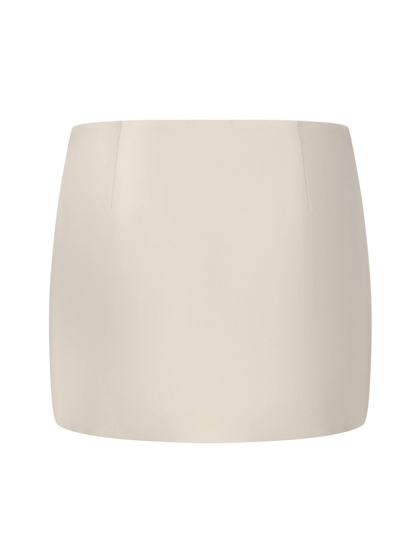 Alina Straight Champagne Mini Skirt