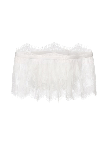 Alexandra Lace White Top