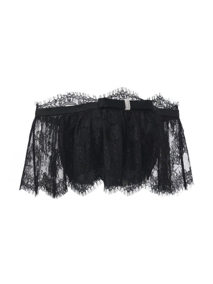 Alexandra Lace Black Top