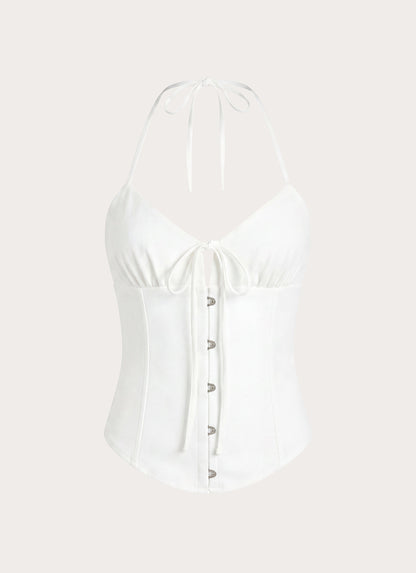 Madi Corset Top - White