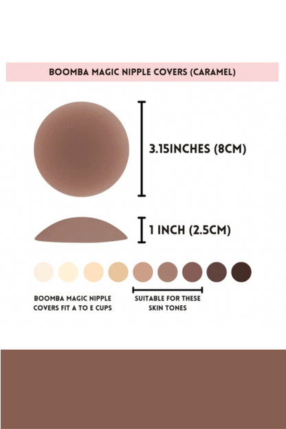 Magic Nipple Covers - CARAMEL