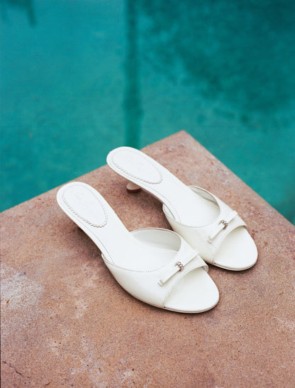 Ella Heart Shoes (White)