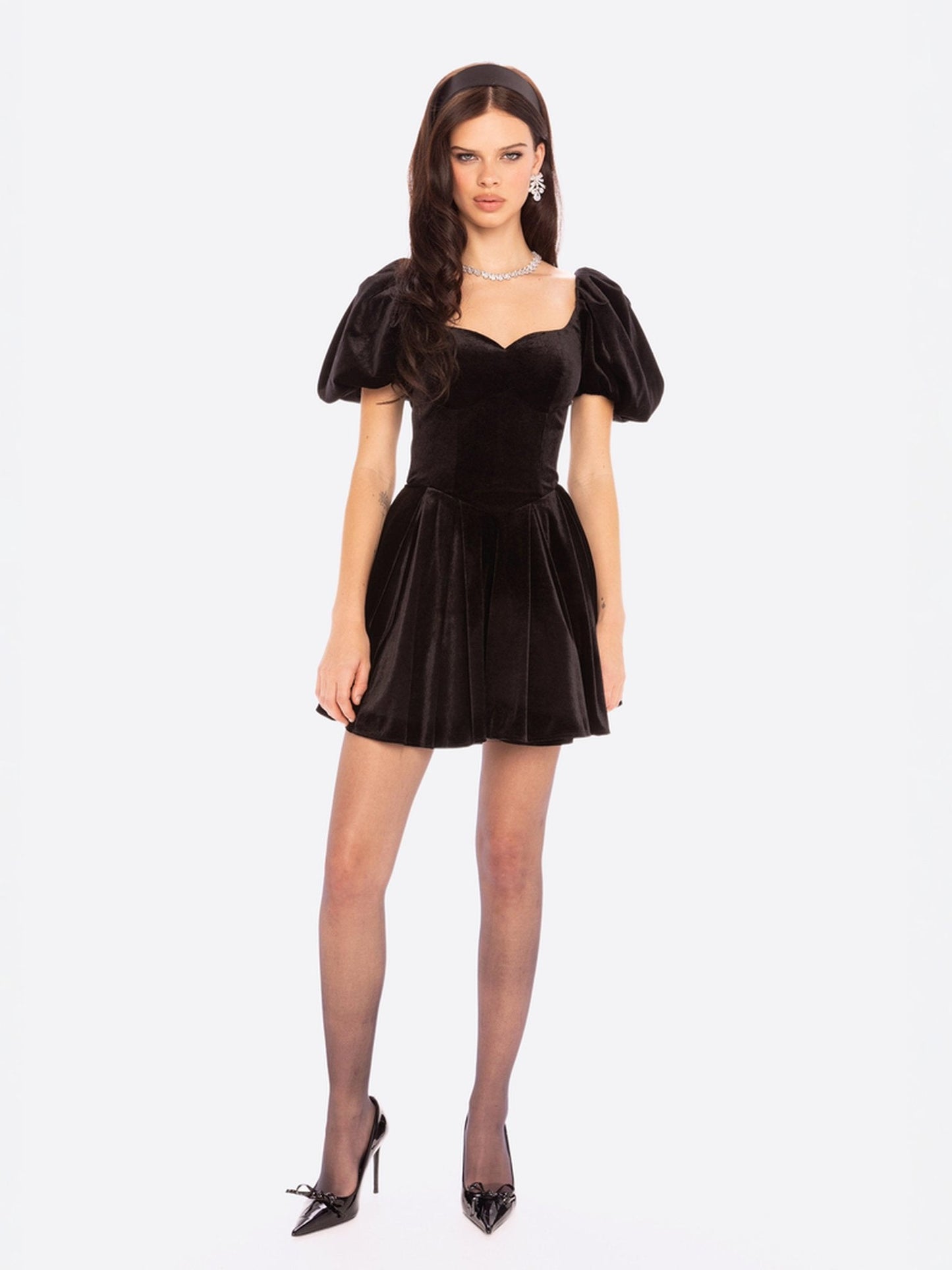 Lillian Velvet Mini Dress