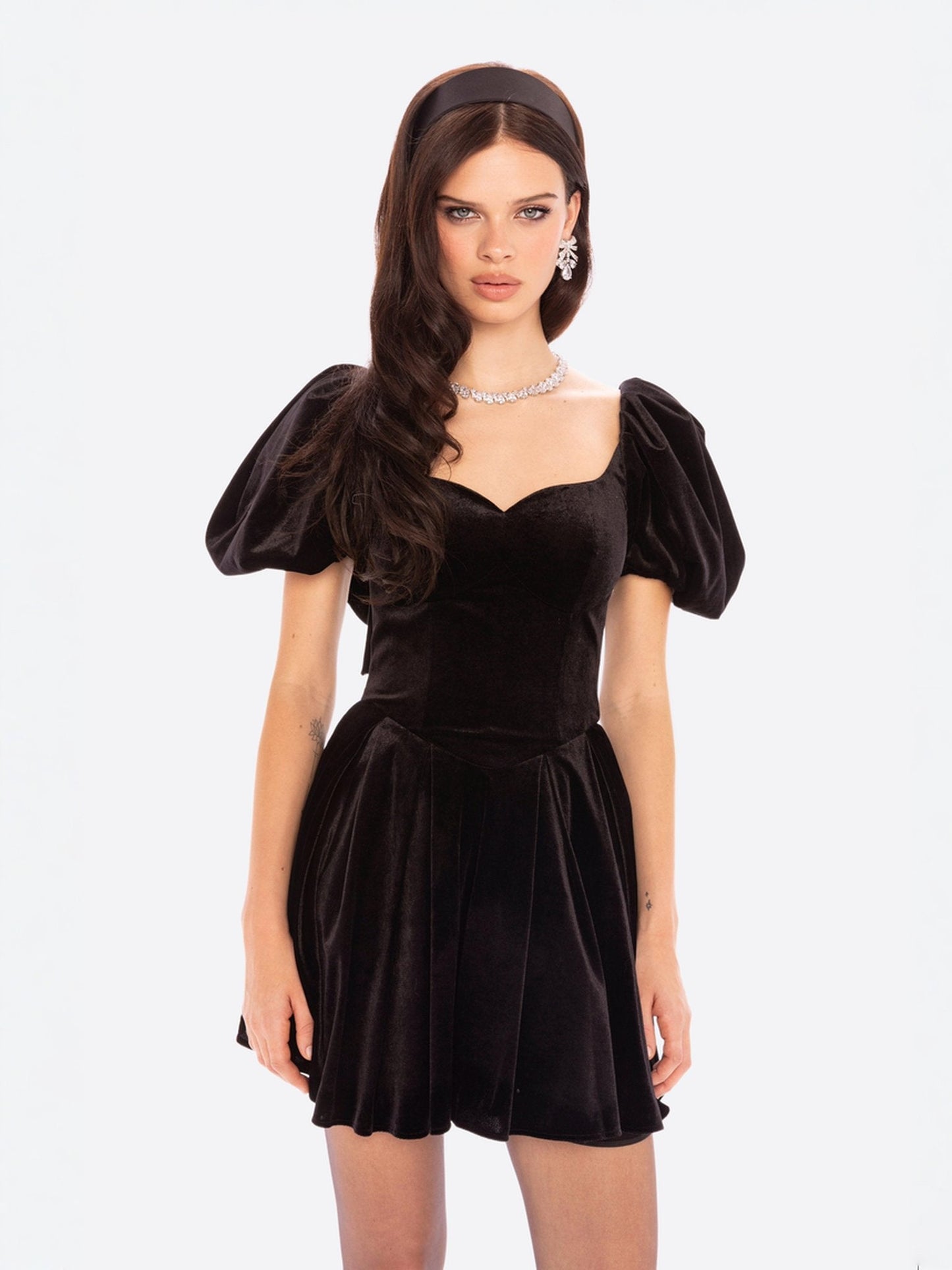 Lillian Velvet Mini Dress