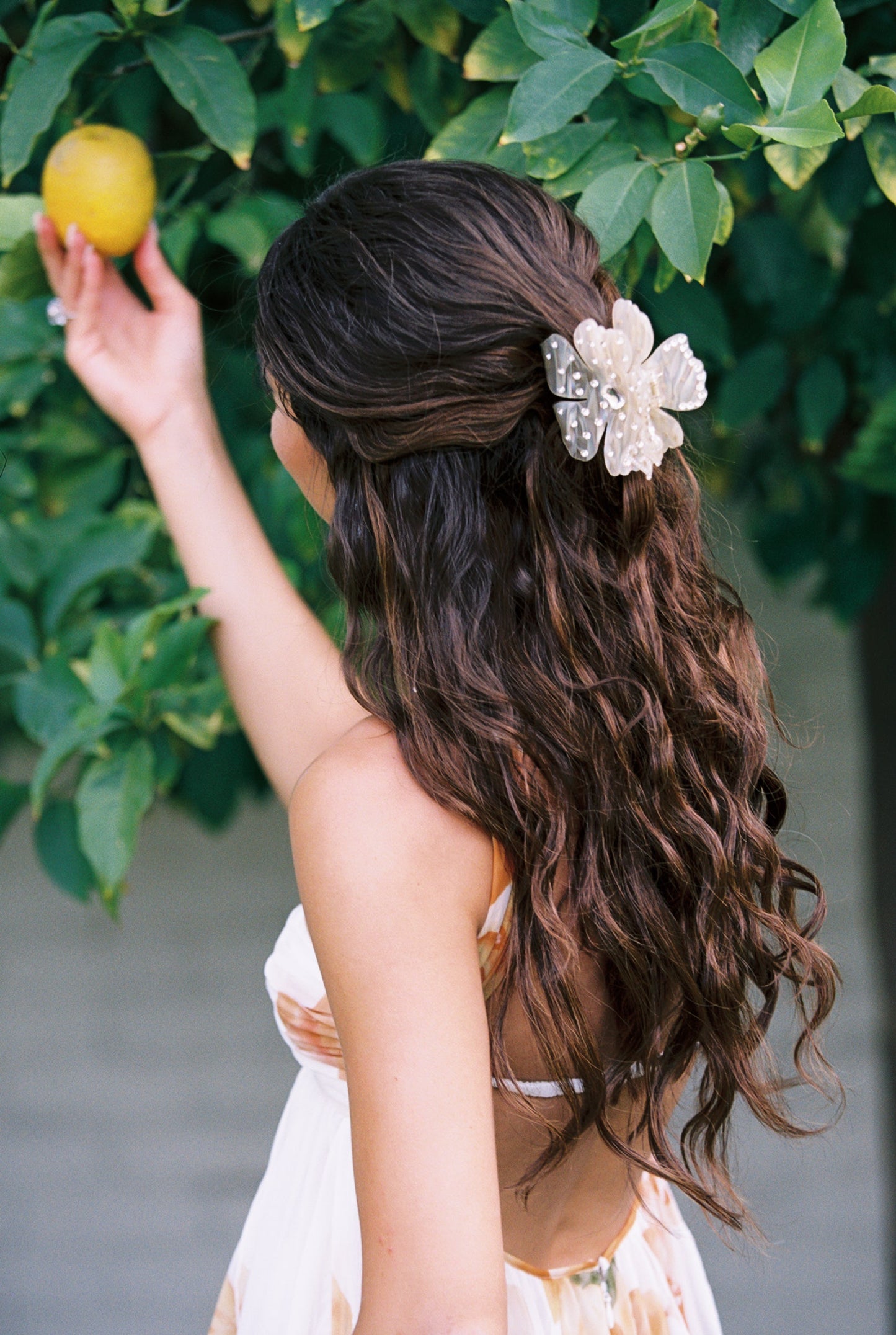 Flora Hairclip (Yellow)