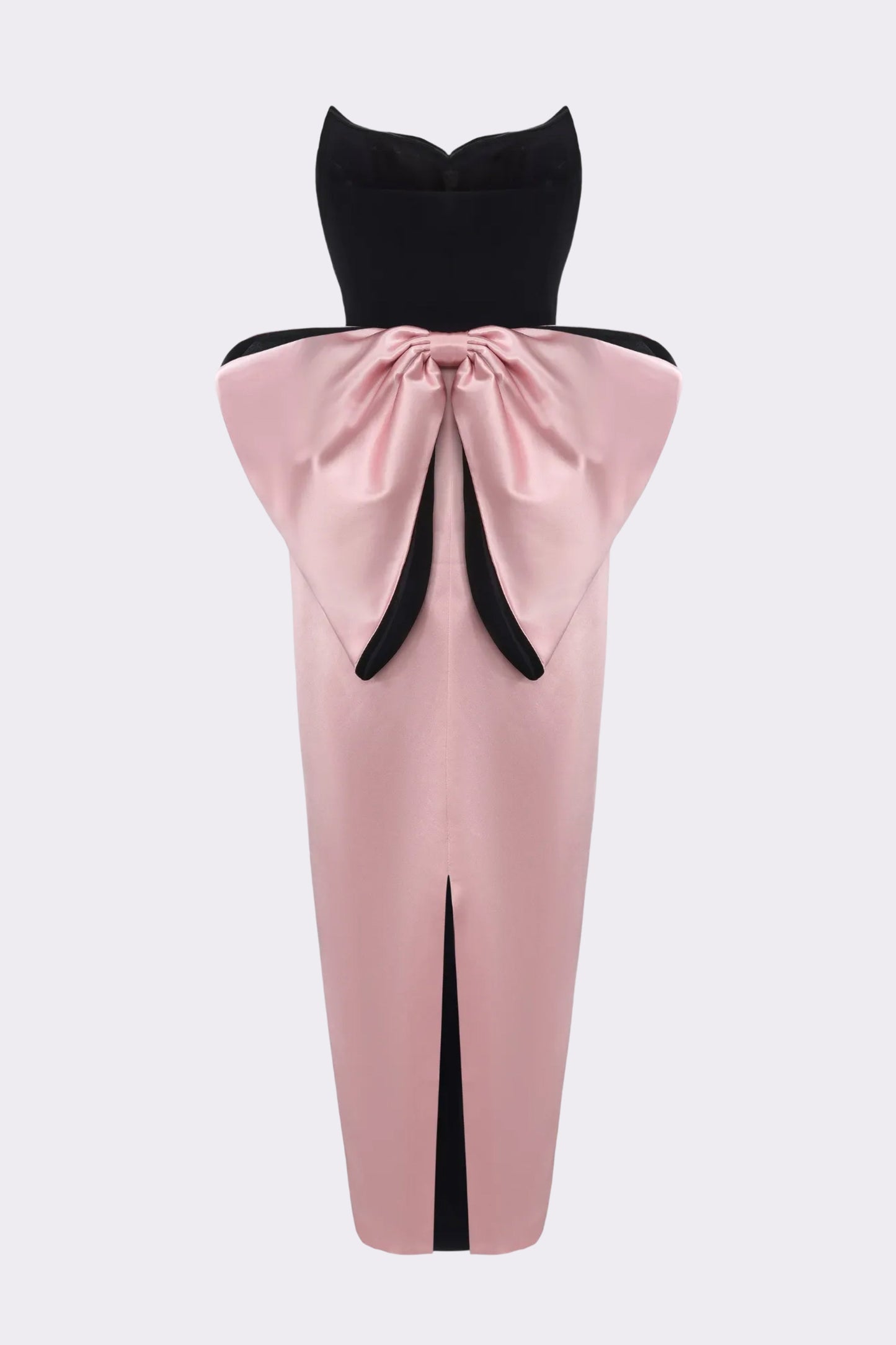 Amor Strapless Velvet Maxi Dress