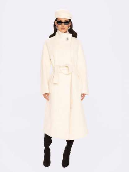 Audrey Long Coat (Off-white)