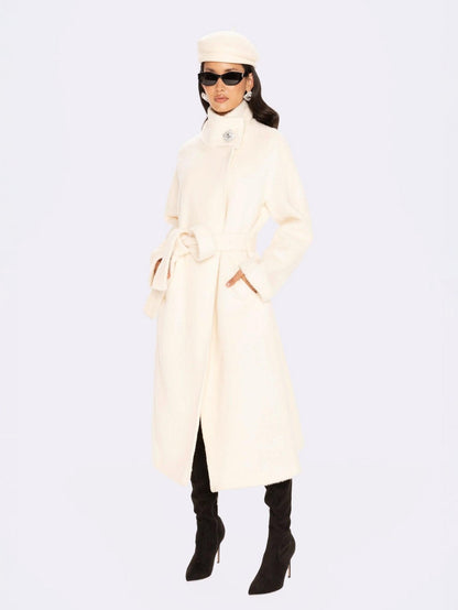 Audrey Long Coat (Off-white)