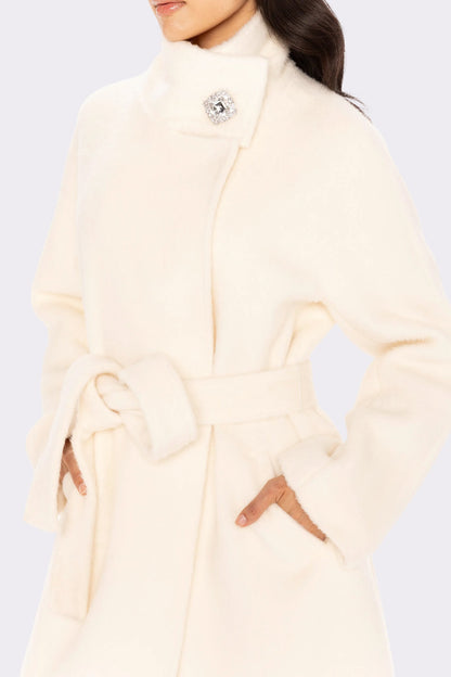 Audrey Long Coat (Off-white)