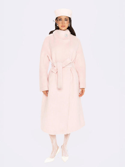 Audrey Long Coat (Pink)