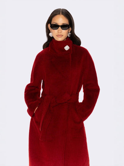 Audrey Long Coat (Red)