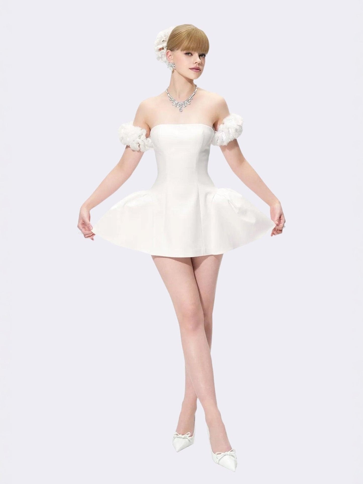 Flora Dress (White)