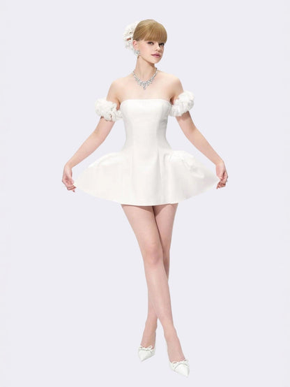 Flora Dress (White)