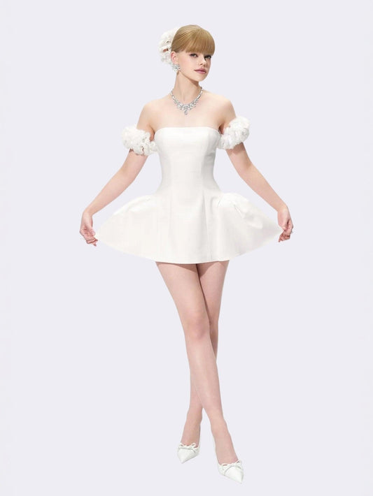 Flora Dress (White)