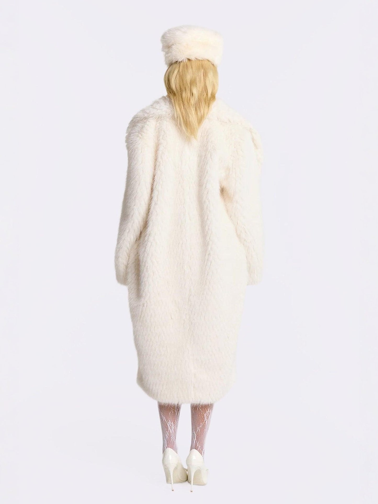 Marisa Fur Coat (White)
