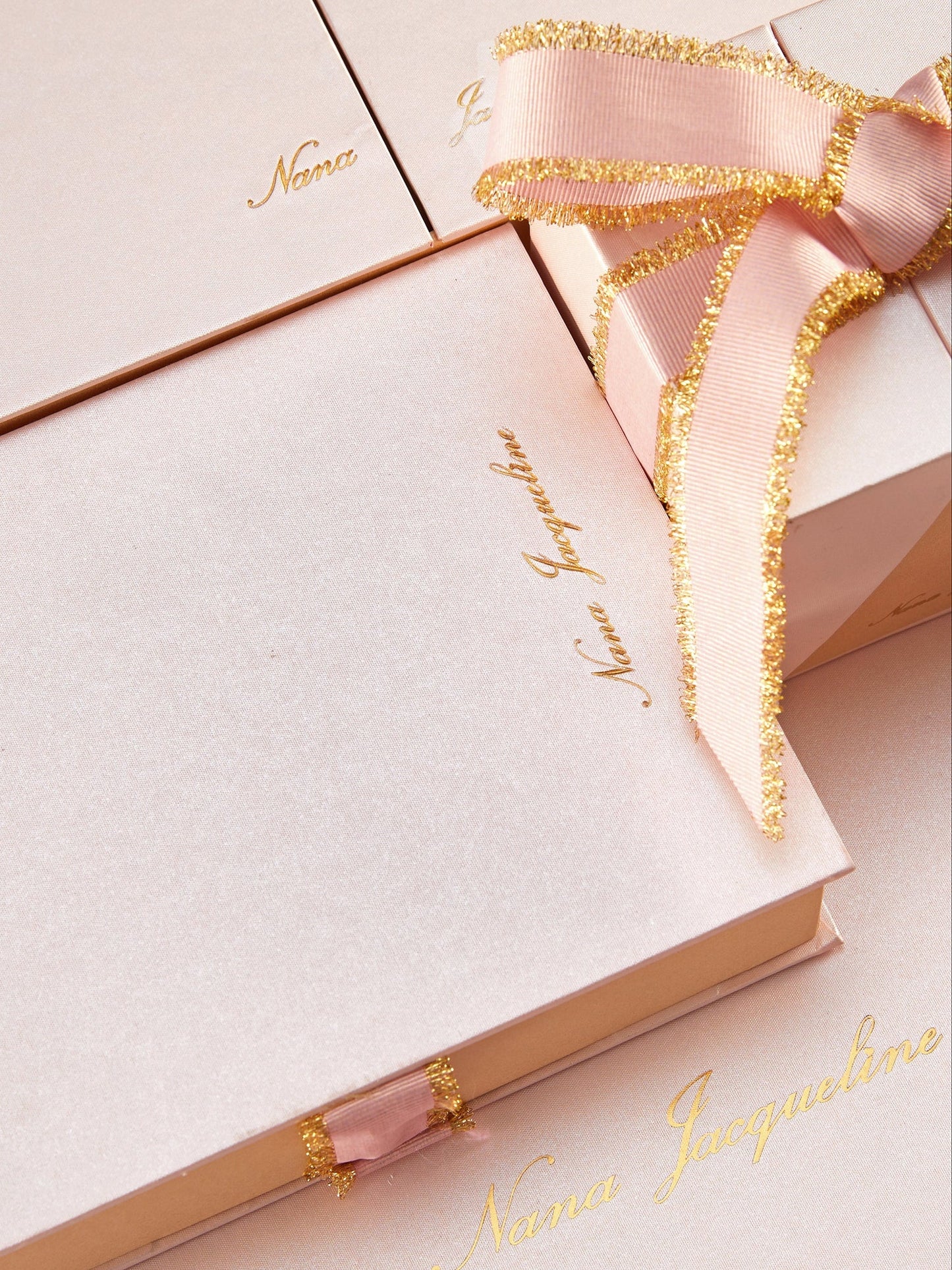 Charlotte Bow Pink Hair Tie