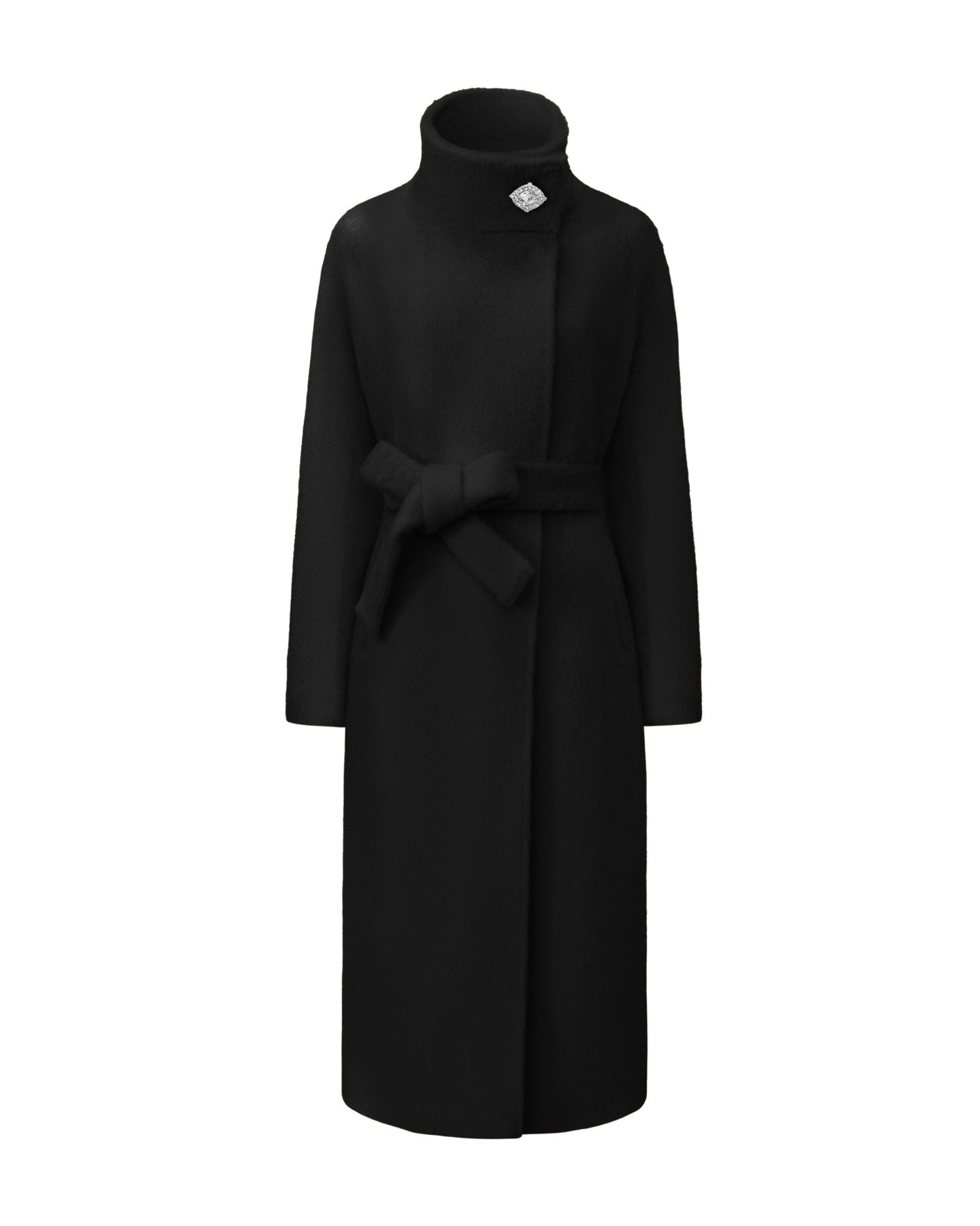 Audrey Long Coat (Black)
