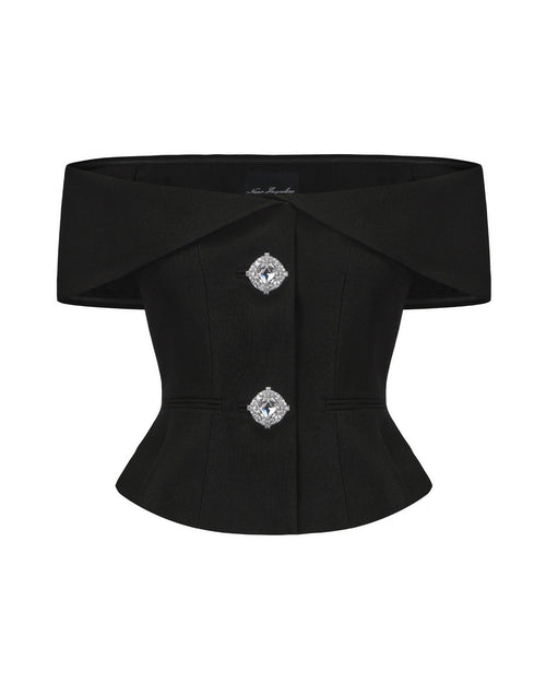 Blakely Top (Black) (Final Sale)