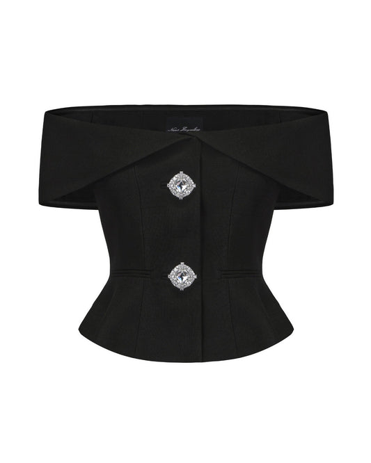 Blakely Top (Black) (Final Sale)