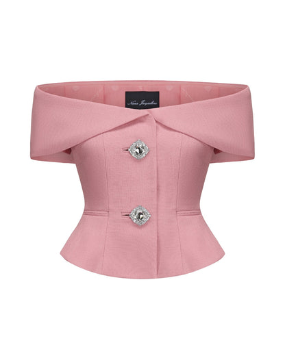 Blakely Top (Pink) (Final Sale)